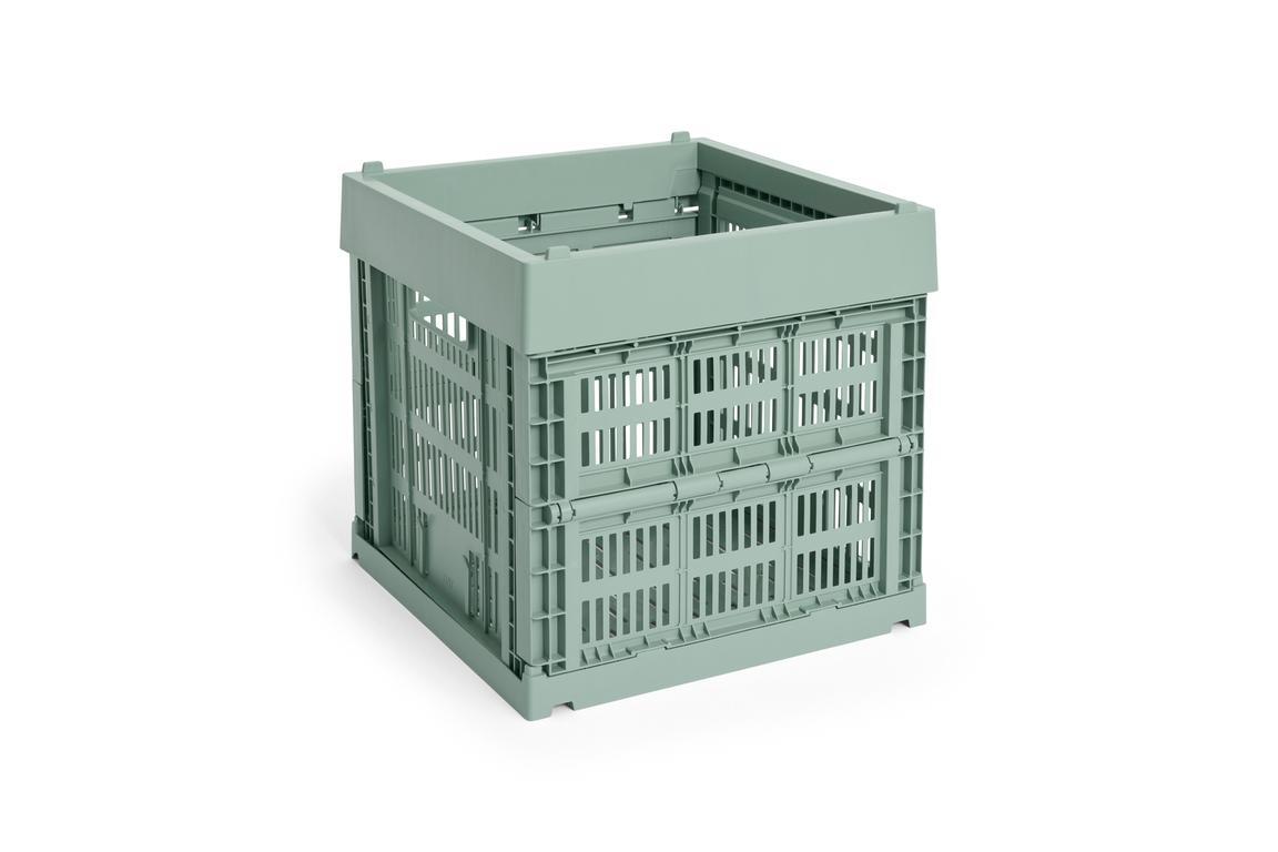 Colour Crate Cube kasse - Sage green